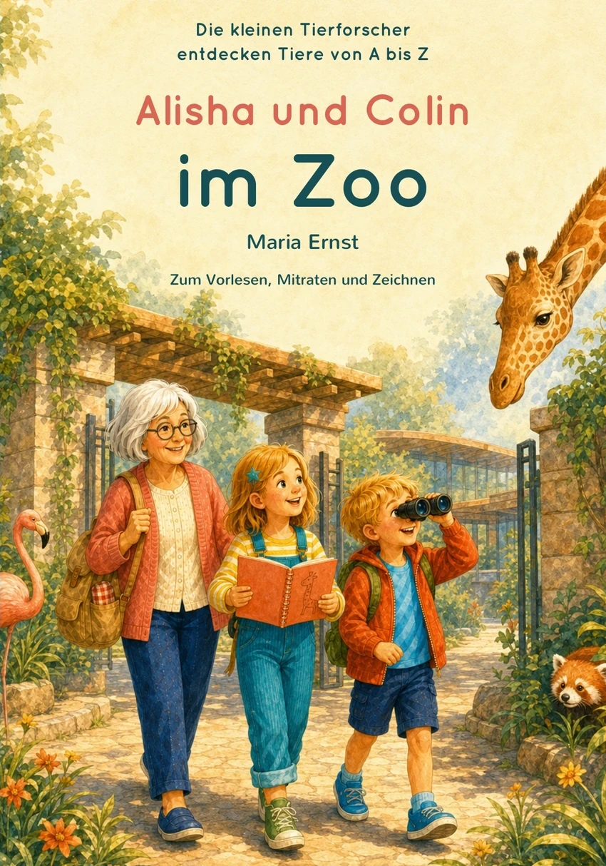 Originalcover: Alisha und Colin im Zoo